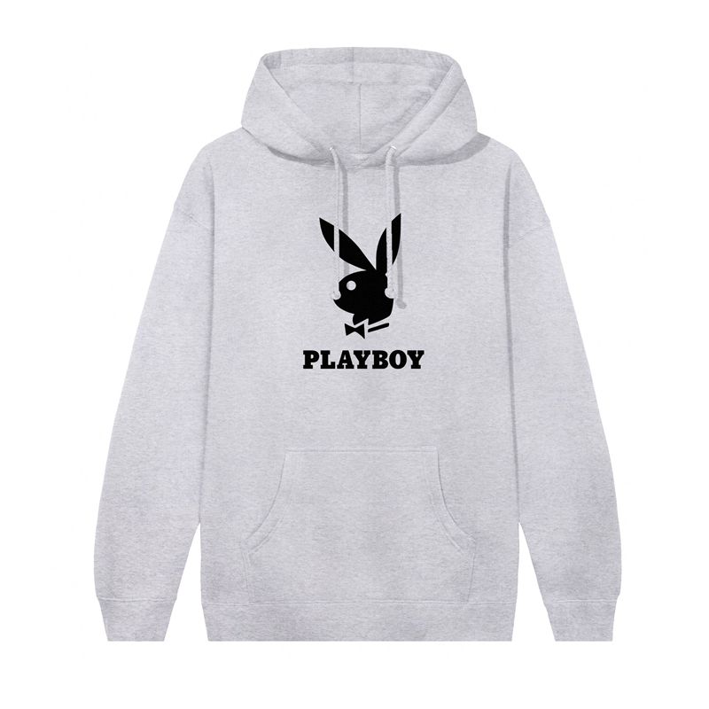 Moletom Com Capuz Playboy Logo Masculino Marrom | XTYDG5490