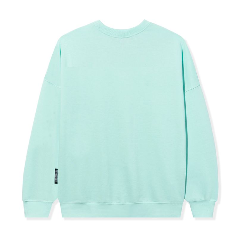 Moletom Com Capuz Playboy Logo Oversized Crewneck Feminino Menta | PJUNH1345