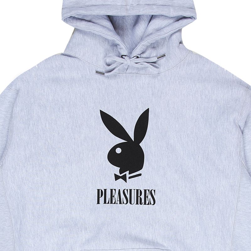 Moletom Com Capuz Playboy X Pleasures Play Masculino Cinzentas | OQGVC2169