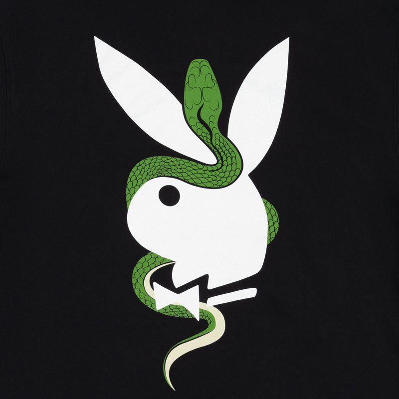 Moletom Com Capuz Playboy X The Great Frog Masculino Branco | QZGJU8657