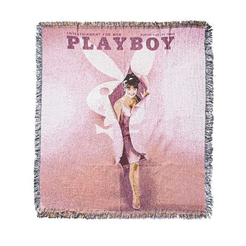 Roupa De Banho Playboy August 1965 Cover Feminino Rosa | GDXAK9342