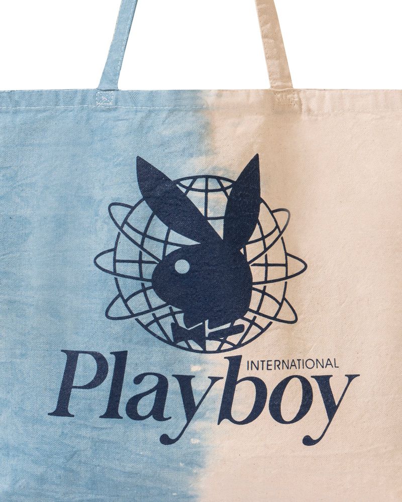 Roupa De Banho Playboy Dip-Dye Rabbit Head Tote Feminino Rosa Azuis | NGKCF7410