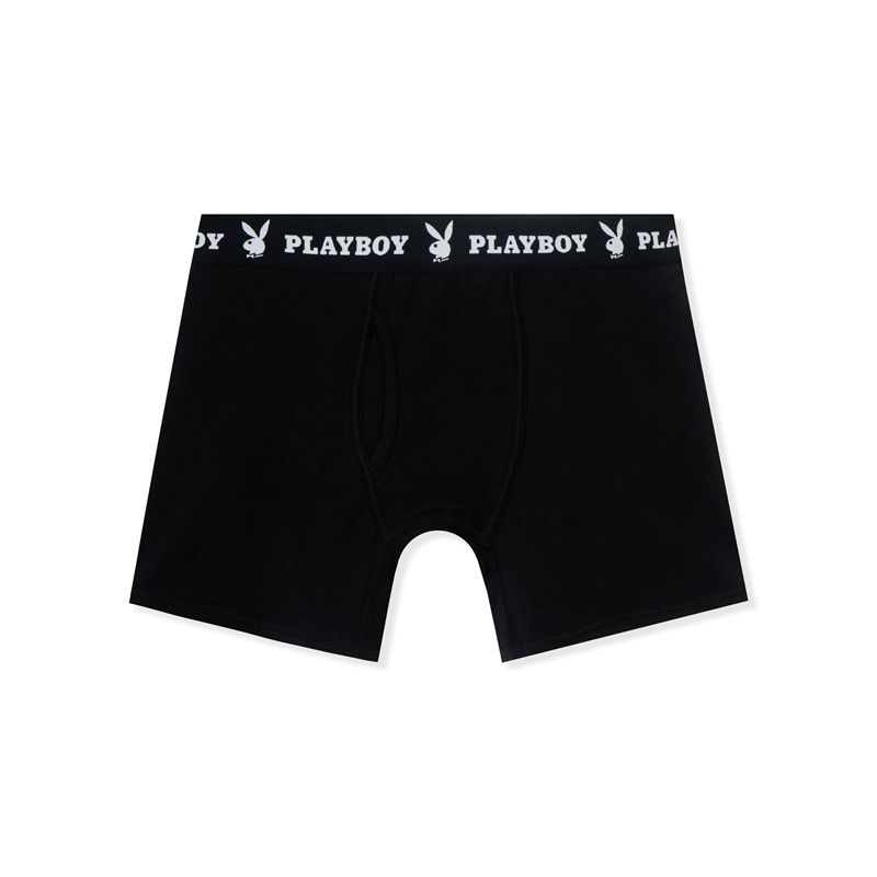 Roupa Interior Playboy 3-Pack Boxer Briefs Masculino Multicoloridas | YLNJG8537