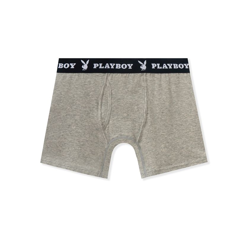 Roupa Interior Playboy 3-Pack Boxer Briefs Masculino Multicoloridas | YLNJG8537