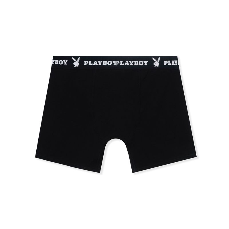 Roupa Interior Playboy 3-Pack Boxer Briefs Masculino Multicoloridas | YLNJG8537