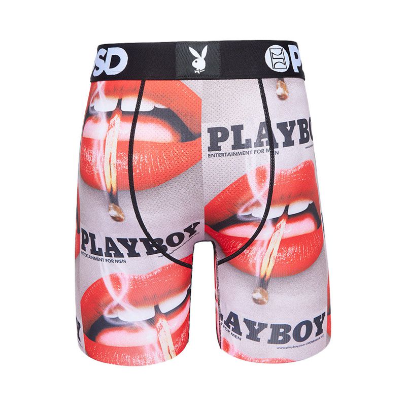 Roupa Interior Playboy November 2013 Cover Boxer Brief Masculino Multicoloridas | DTYWE0783