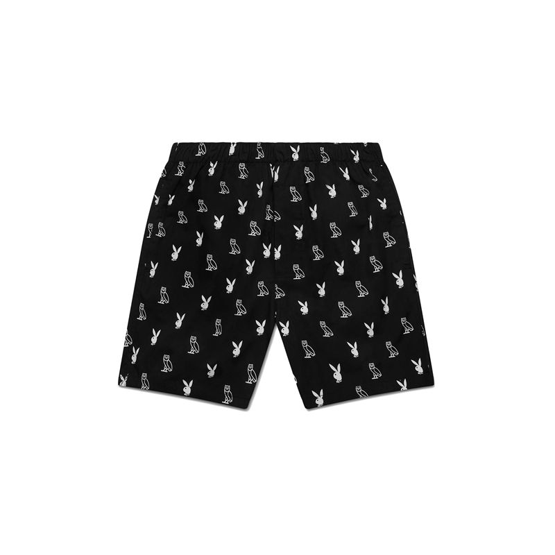 Roupa Interior Playboy X Ovo Boxers Masculino Branco | EHCJR7214