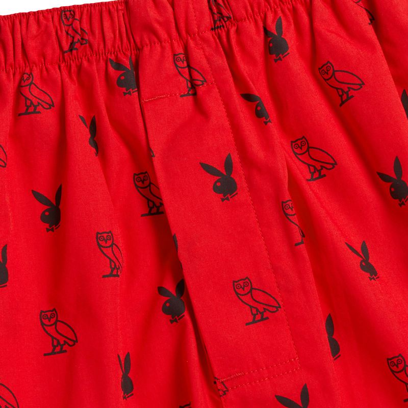 Roupa Interior Playboy X Ovo Boxers Masculino Branco | EHCJR7214