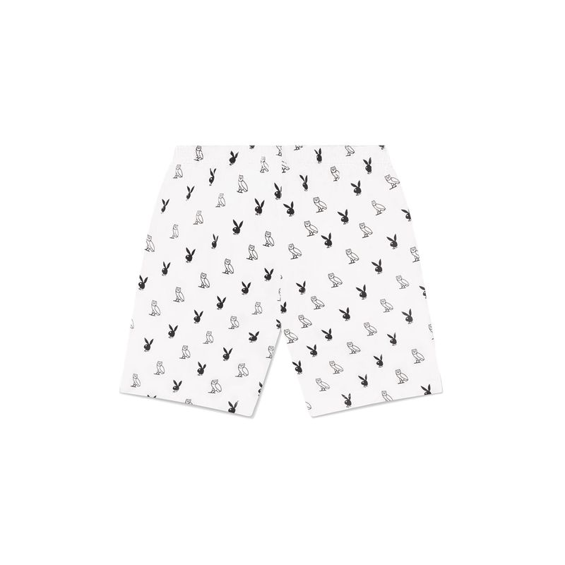 Roupa Interior Playboy X Ovo Boxers Masculino Branco | EHCJR7214