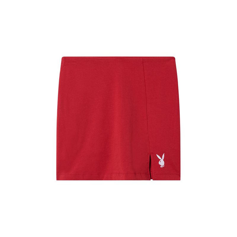 Saias Playboy Slit Skort Feminino Cinzentas | XTRAO3095