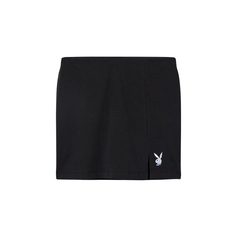 Saias Playboy Slit Skort Feminino Cinzentas | XTRAO3095