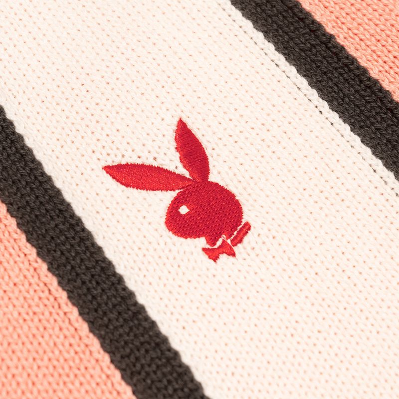 Suéteres Playboy Getaway Cardigan Masculino Rosa | EMIBA4821