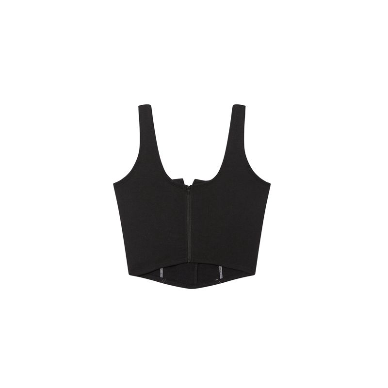 Tank Playboy Babe Corset Feminino Cinzentas | RAWBE2785