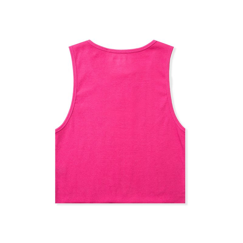 Tank Playboy Bunny Ribbed Feminino Roxo | STAKL1239