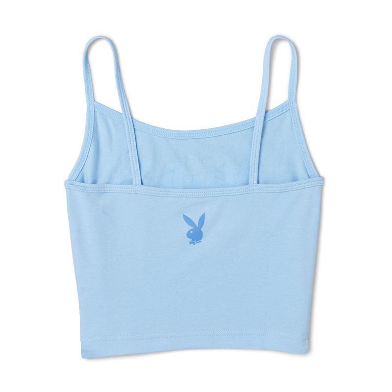 Tank Playboy Camper Feminino Azuis | YCHBD7214