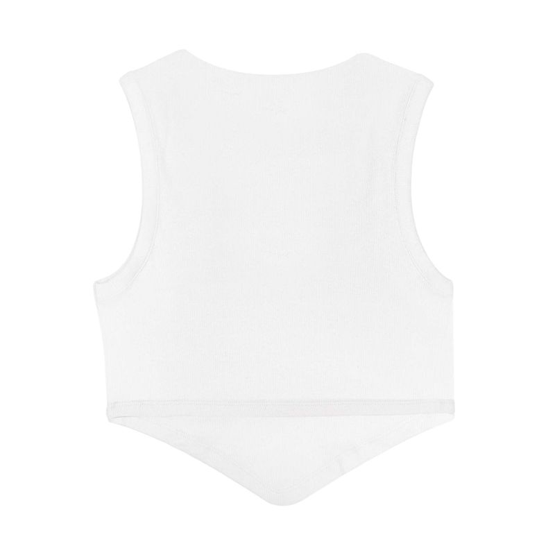 Tank Playboy Handkerchief Feminino Branco | VFZLX7528