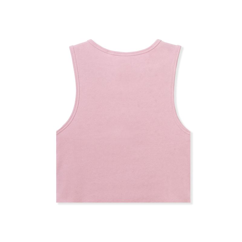 Tank Playboy Ribbed Feminino Roxo | IXSUJ2945