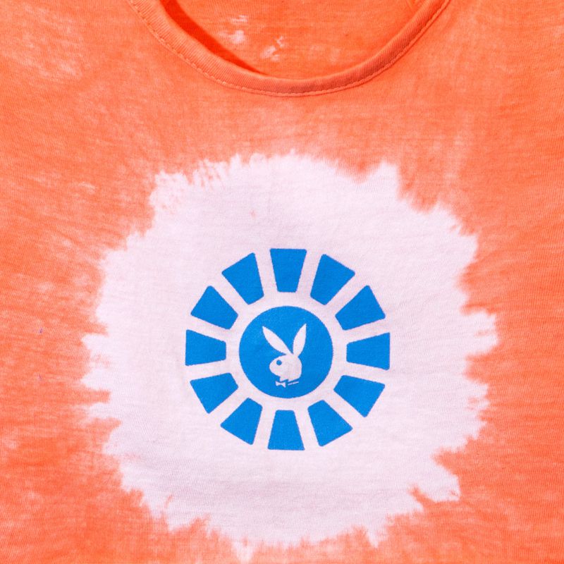 Tank Playboy Sunburst Graphic Feminino Laranja | AYSGN7416