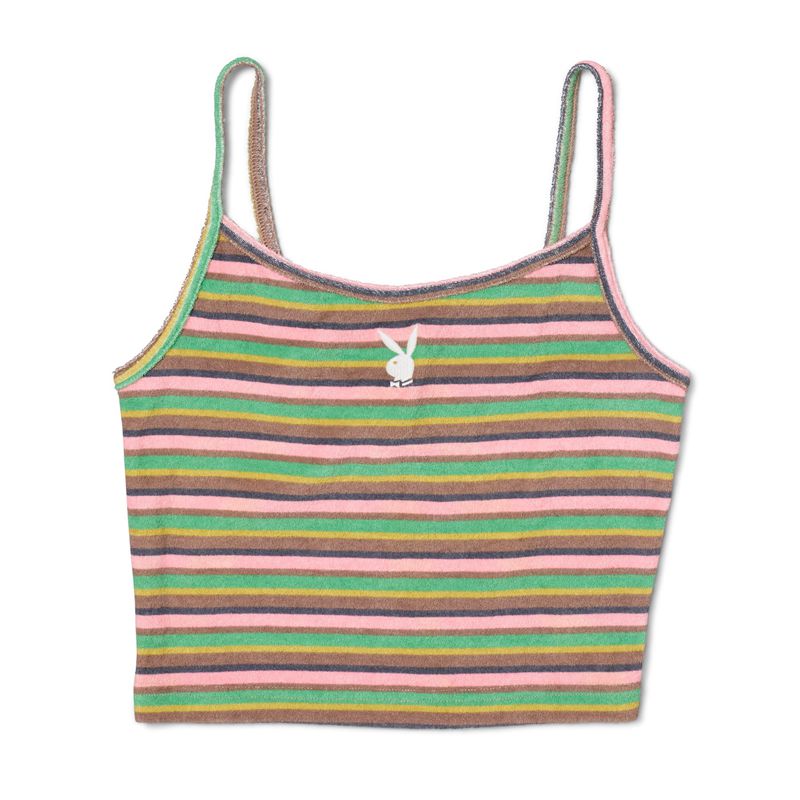 Tank Playboy Terry Feminino Multicoloridas | RUCLV2938