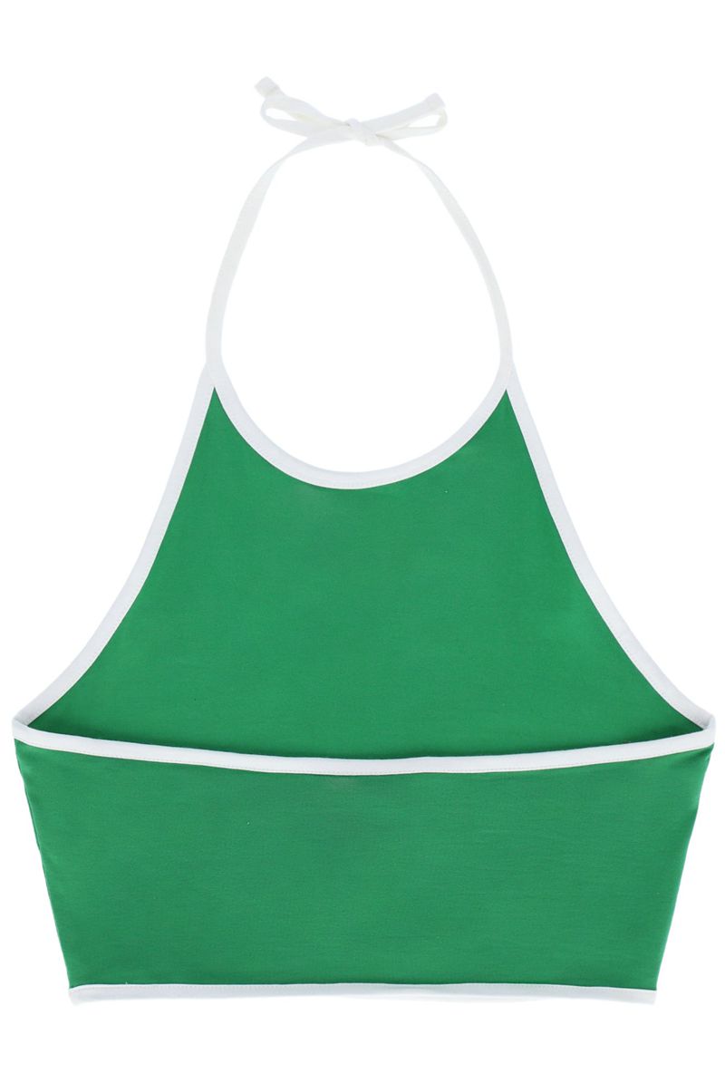 Tank Playboy X Fila Sandra Halter Feminino Verdes | AVGLI4567