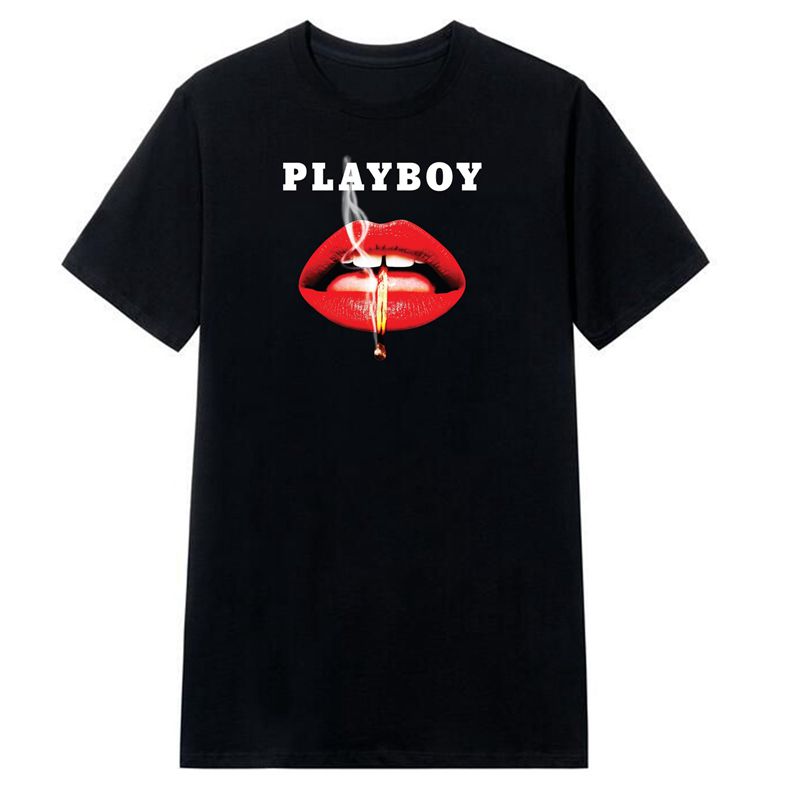 Camiseta Playboy November 2013 Cover Feminino Pretas | JQPWR3864