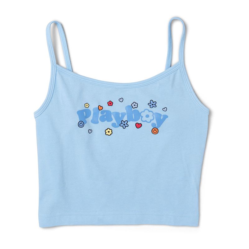 Tank Playboy Camper Feminino Azuis | YCHBD7214